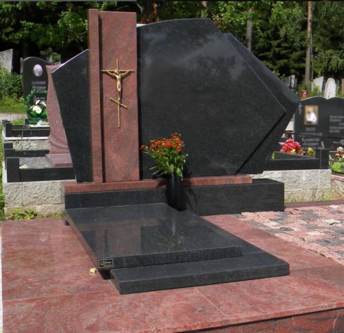 Kiina Xingyan Modern Art Style Tombstone (mukaan lukien Jeesuksen ristin sisustus)