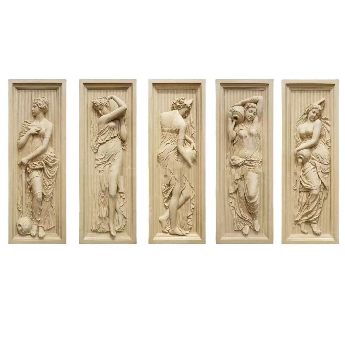 Xingyanin eurooppalaistyylinen egyptiläinen beige-hahmon helpotusjoukko